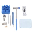 thumbnail image 4 of Kit de herramientas de ajuste de reloj, kit de herramientas de reparación de relojes Kit de herramientas de reparación de relojes Herramienta de eliminación de eslabones de reloj Rendimiento sólido, 4 of 14