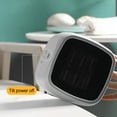 thumbnail image 2 of Calentador de ambiente cerámico digital inteligente, ventilador de alto rendimiento para una comodidad instantánea, seguridad garantizada con protección antivuelco, diseño de bajo consumo para, 2 of 5