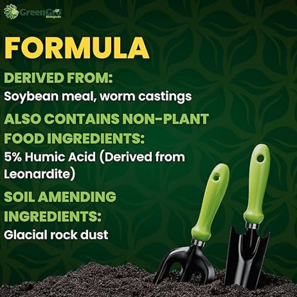 Earthshine Biochar Blend Soil Amendment - Natural & Organic - 5 lb Bag by GreenGro Biologicals