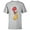 Athletic Heather, variant on Disney Moana Heihei Rooster Chicken Big Face Costume - Short Sleeve T-Shirt for Kids - Customized-White