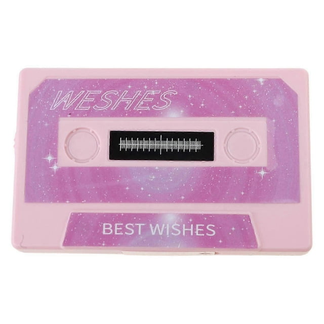 Simple Operation Recording Voice Cassette Tape Customizable Sound Greeting Card Present for Birthday Anniversary