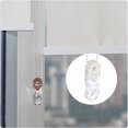 thumbnail image 4 of Lot de 8 Poids de Cordon de Store 90 mm pour Rideau de Fenêtre et Volet Roulant Romain Vertical Blanc, 4 of 5