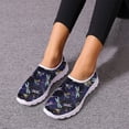 thumbnail image 1 of New Cartoon Dragonfly Firefly Pattern Spring Autumn Running Shoes Wear-Resistant Indigenous Art Sneakers Outdoor Travel Footwear, 1 of 5