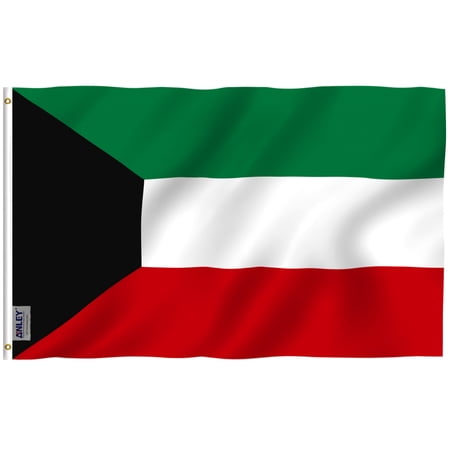 Anley 3' x 5' Polyester Kuwait Flag - State of Kuwait Flags