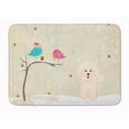 thumbnail image 1 of Christmas Presents Friends Bichon Frise Machine Washable Memory Foam Mat, 1 of 1