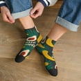 thumbnail image 3 of Pofeuu Banana And Avocado Print 30cm Socks, Adult Running Hiking Socks for Youth and Adult, 3 of 7