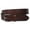 Brown, variant on Big & Tall Oversize Snap on 1 1/2" Standard Plain Full Grain Leather Belt