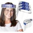 thumbnail image 1 of Protector facial Medical Nation, paquete de 10 unidades, transparente, antivaho, reutilizable, 1 of 8