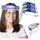 thumbnail image 1 of Protector facial Medical Nation, paquete de 10 unidades, transparente, antivaho, reutilizable, 1 of 8
