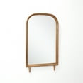 thumbnail image 6 of LuxenHome Horizon Arch Wooden 23.6" W x 39.6" H Wall Mirror with Legs, 6 of 11