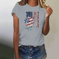 thumbnail image 1 of Mareep T-shirts pour Femmes P-3TG Longueur Épaule T-shirt à Manches Courtes Imprimé Lettre Col Rond à la Mode pour Femmes, 1 of 4