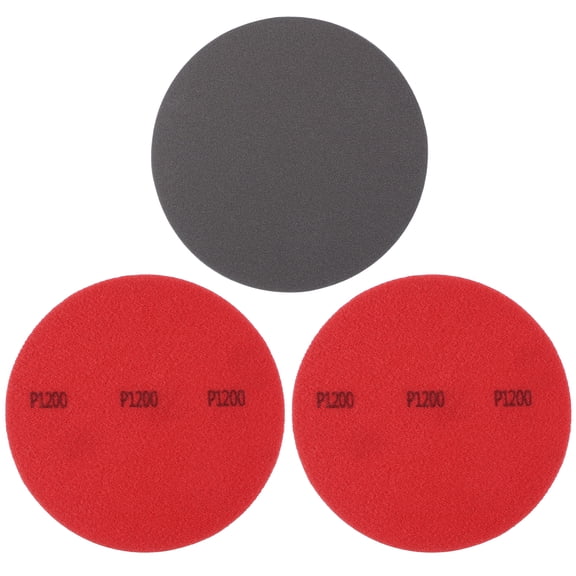 Bowling Ball Sanding Pads, Hook and Loop Sanding Sponge Discs for Resurfacing - Grit 1200 & 5 Inch & 3 Pack