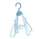 thumbnail image 5 of Organizador de zapatos, percha plegable para baño, fácil de guardar, para balcón, con capacidad para 4 personas, giratorio, multiusos, versátil, para azul, 5 of 8