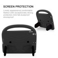 thumbnail image 5 of Dteck Kids Case for iPad 10.2 inch 2021 iPad 9th Gen/iPad 8th Gen 2020/iPad 7th Gen 2019, EVA Foam Lightweight Shockproof Handle Grip Kickstand Protecitve Shell Cover, Black, 5 of 7