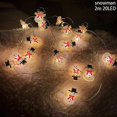 thumbnail image 2 of Adornos para árbol de Navidad LzGUNGY Muñeco de Nieve Luces LED, 2 of 3