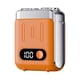 thumbnail image 1 of Afeitadora Eléctrica Portátil, Recortadora de Viaje con Pantalla Digital, Afeitadora de Barba Eléctrica, Herramienta de Afeitado, Afeitadora de Viaje, Color Naranja, 1 of 10