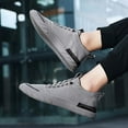 thumbnail image 5 of asdoklhq Men's Casual Shoes Wide Width On Clearance,Men's Canvas Casual Shoes Sneakers, 5 of 6