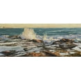 thumbnail image 2 of Strube, Ling 14x8 White Modern Wood Framed Museum Art Print Titled - Evening Glory, 2 of 4