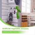 thumbnail image 2 of 2Pcs Artificial Simulation Food Vegetables Photography Props for Decoration Room Home Christmas Wall Decor Style A Foam Green, 2 of 6