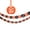 C003- Pumpkin, variant on White Ghost Halloween Decor, Indoor Halloween Decorations, Halloween Wall Decorations, Halloween Garland Indoor, 3D Cutout Ghost Pull Streamer, Easy to Hang for Spooky Home,