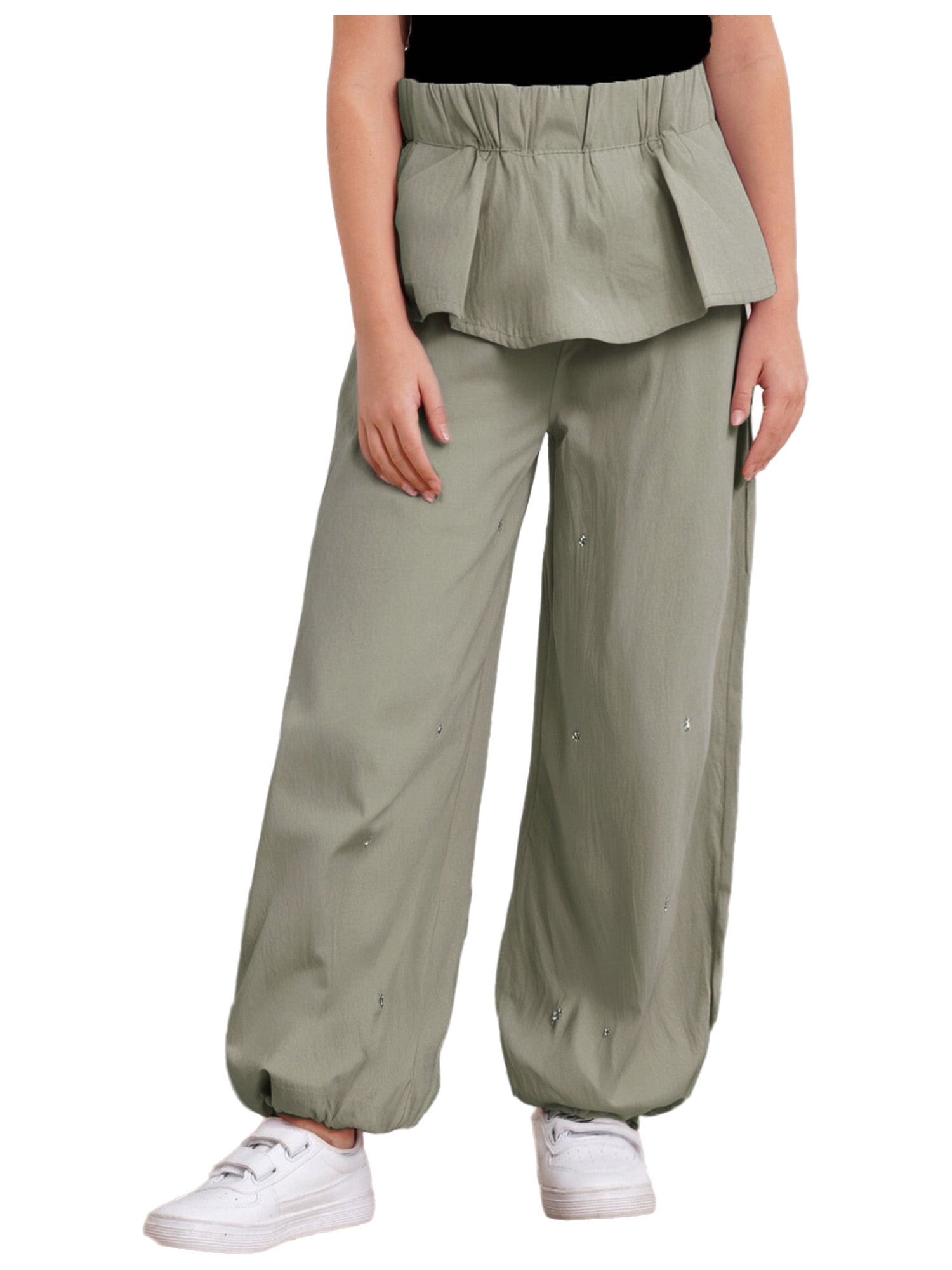 IZOD Girls School Uniform Stretch Twill Skinny Pants 4 Navy