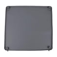 thumbnail image 4 of Soporte para almohadilla con hebillas fijas que protegen los pisos. Bandeja antideslizante para perros con gancho para dormitorio conejos, sala 892 cm Gris oscuro, 4 of 9
