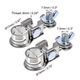 thumbnail image 2 of Top Post Battery Terminal Clamp Positive Negative Set Tinned Copper 1 Pair, 2 of 5