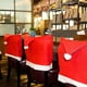 thumbnail image 2 of Conjunto de fundas para sillas navideñas, decoración navideña, fundas traseras para sillas, decoración para fiestas, festivales y restaurantes de Navidad, 2 of 4