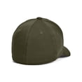 thumbnail image 2 of Gorra Under Armour Blitzing Stretch Fit para niños, color verde marino, 2 of 2