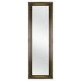 Mainstays OvertheDoor Mirror, Bronze with Gold, 17" x 53"