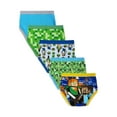 Minecraft Little Boys Underwear Briefs, 5 Pack, Sizes 48