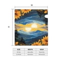 thumbnail image 4 of Pofeuu Elegant Sunset Sunflower Print Mailbox Covers Letterbox Cover Mailbox Wrap for Home Garden Yard Outdoor Decor -25.5x21 in, 4 of 8