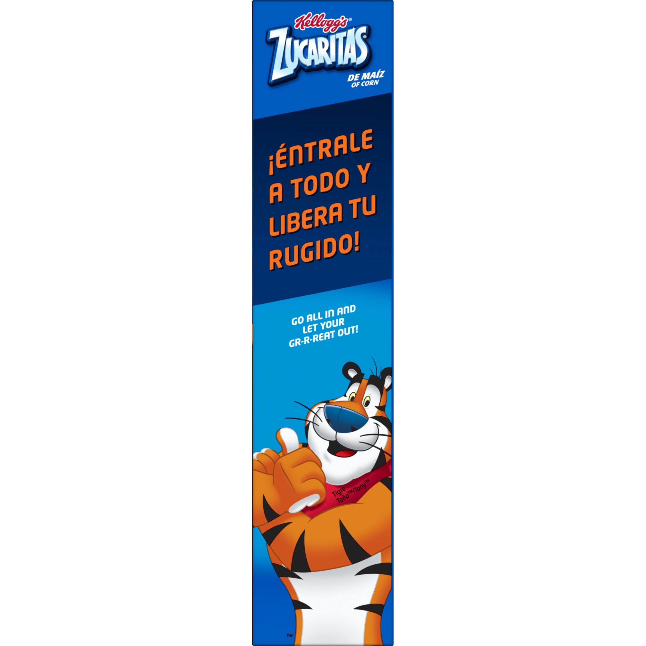 (10 pack) Kellogg's Zucaritas Original Breakfast Cereal, 6 Vitamins and Minerals, 25 oz