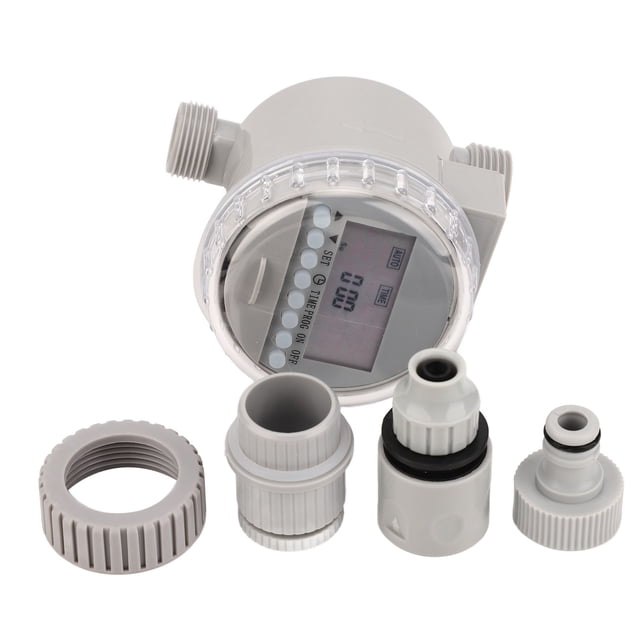 Solar Garden Watering Timer, Energy Saving Intelligent Solar Garden Irrigation Timer 16 Programs Available For Garden