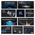 thumbnail image 2 of Kit de cámara para conferencias Tenveo VL12U 4K PTZ con zoom de 12x, 2 of 9