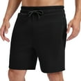 thumbnail image 6 of Pepypepy 100% Cotton Men’s Shorts with Zipper Pockets – Soft Lightweight Athletic, Size: S-XXL, 6 of 7
