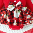 thumbnail image 4 of Wangmeiwg Girls' Dresses Christmas Dress for Girls Fall Winter Long Sleeve Dress Girls Girls Holiday Dresses Infant Christmas Outfit Girl 6-12 Months Black, 4 of 5