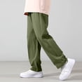 thumbnail image 4 of Gymvis Kids pockets Pants waterproof solid color casual elastic waist mosquito proof Pants for Kids, 4 of 8