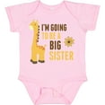 thumbnail image 3 of Inktastic I'm Going to Be a Big Sister Giraffe Girls Baby Bodysuit, 3 of 5