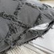 thumbnail image 4 of Wekity Funda de almohada bohemia de 2 piezas con flecos a cuadros, funda de cojín con textura de lino a cuadros para sofá, dormitorio, sofá, sala de estar (gris oscuro, 12 x 20 pul, 4 of 5