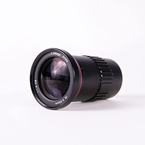Aida Imaging CS-Mount Varifokal-Objektiv – 5-50 Mm, 3 Megapixel, Manuelle Blende, Für HD-Kameras