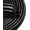 Black, variant on 40  Self-Adhesive Rubber Weather Stripping Fits Big Gaps, Extra Thick Rubber Door Weather Stripping Door Seal Strip for Door Frame Door Insulation Strip (White)