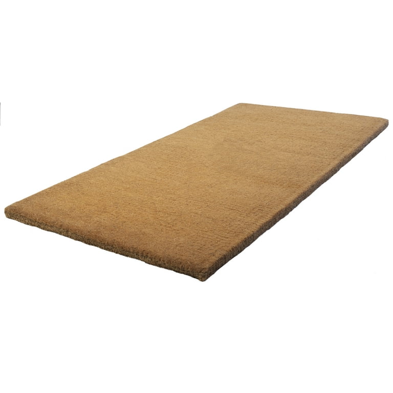 Blank 18x30 Extra - Thick Handwoven Coconut Fiber Doormat - Entryways