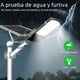 thumbnail image 5 of KingHe Luces solares de calle para exteriores: Farolas solares de estacionamiento desde con modo de detección de luz, lámparas solares comerciales para patio, garaje, granero, ja, 5 of 8