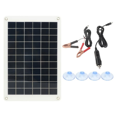 

15W Solar Panel Flexible Polycrystalline Silicon Portable Solar Panel Charger for Cell Phone Car Battery
