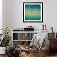 thumbnail image 4 of Art.com Rain Abstract I Art Print by Danhui Nai, Black Frame Wall Art, 38" x 38", 4 of 5