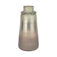 thumbnail image 5 of Glass Vase for Living Room Decor - Refined Home Decor Accents with Modern Finish - Decorative Flower Vase for Room, Bedroom, House, Office, and Table Centerpiece - 17", Silver & Metallic, 5 of 10