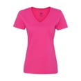thumbnail image 2 of Fruit of the Loom HD Cotton Women�'s V-Neck T-Shirt, 2 of 3