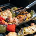 thumbnail image 4 of Permasteel 2-Burner Compact Propane Gas Grill with Foldable Sides, Black with Copper Accent, 4 of 19
