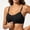 Black, variant on Njagoc3 Wireless Bras for Women, No Underwire Everyday Bralettes, Lightly Padded Support Bra Adjustable Full Coverage